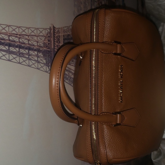 Michael Kors Cognac Lambskin Speedy - Picture 4 of 11